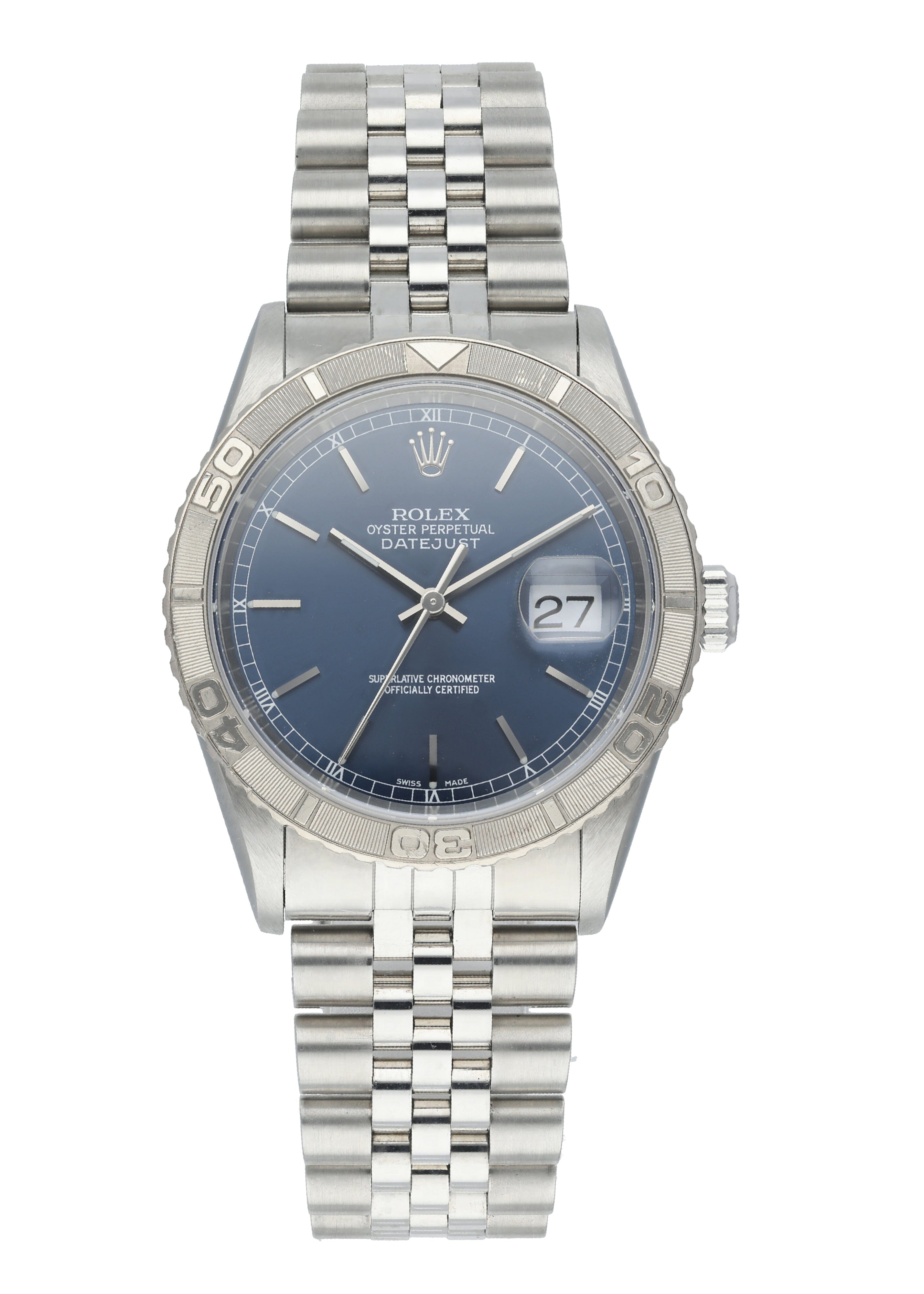 Rolex Datejust Turn-O-Graph 16264 Mens Watch – Phigora