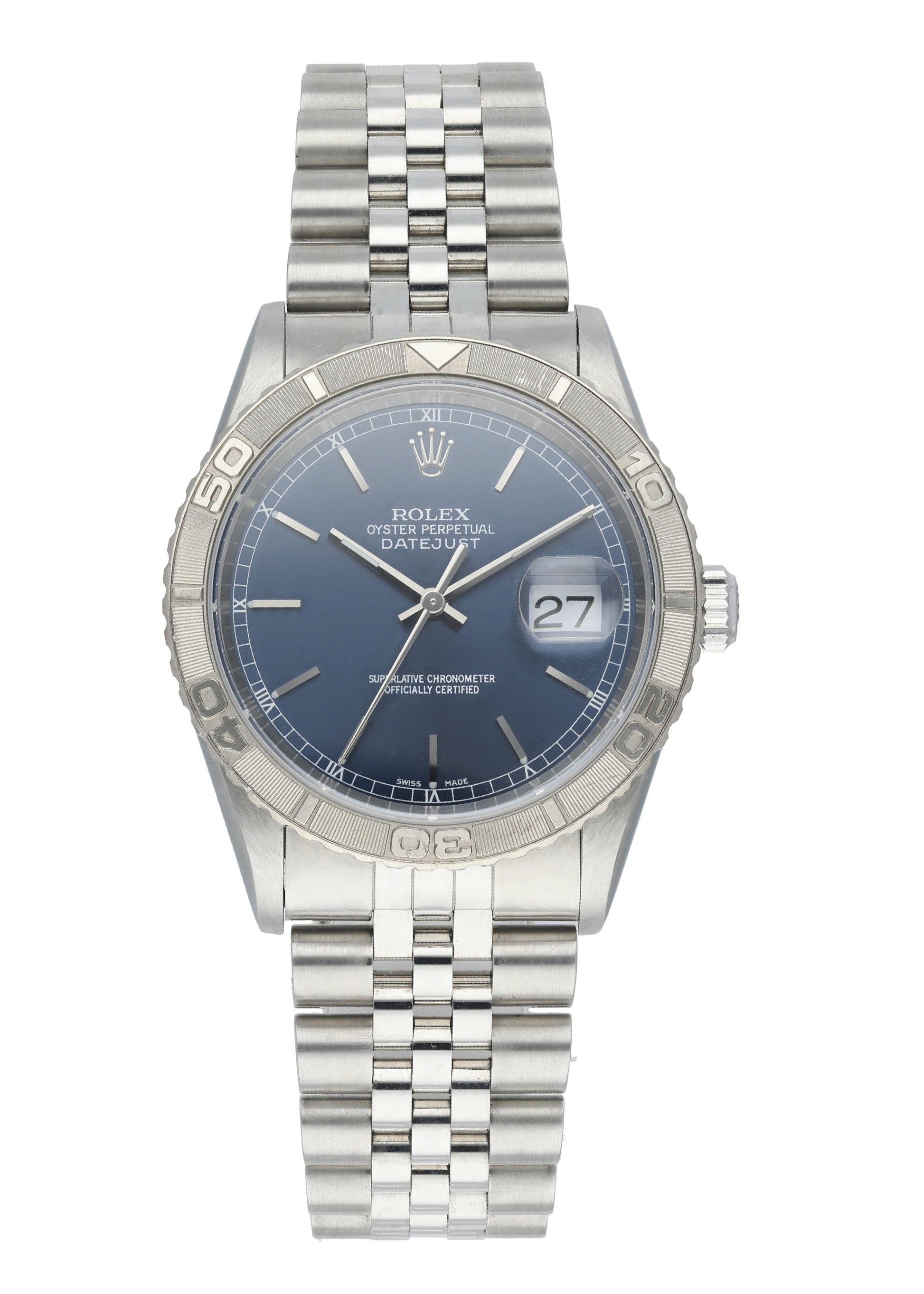Rolex Datejust Turn-O-Graph 16264 Mens Watch - Wristwatch