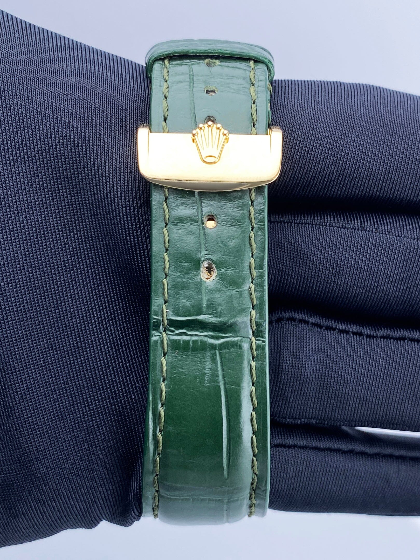 Rolex Day Date 118138 Green Dial 18K Yellow Gold Mens Watch – Phigora