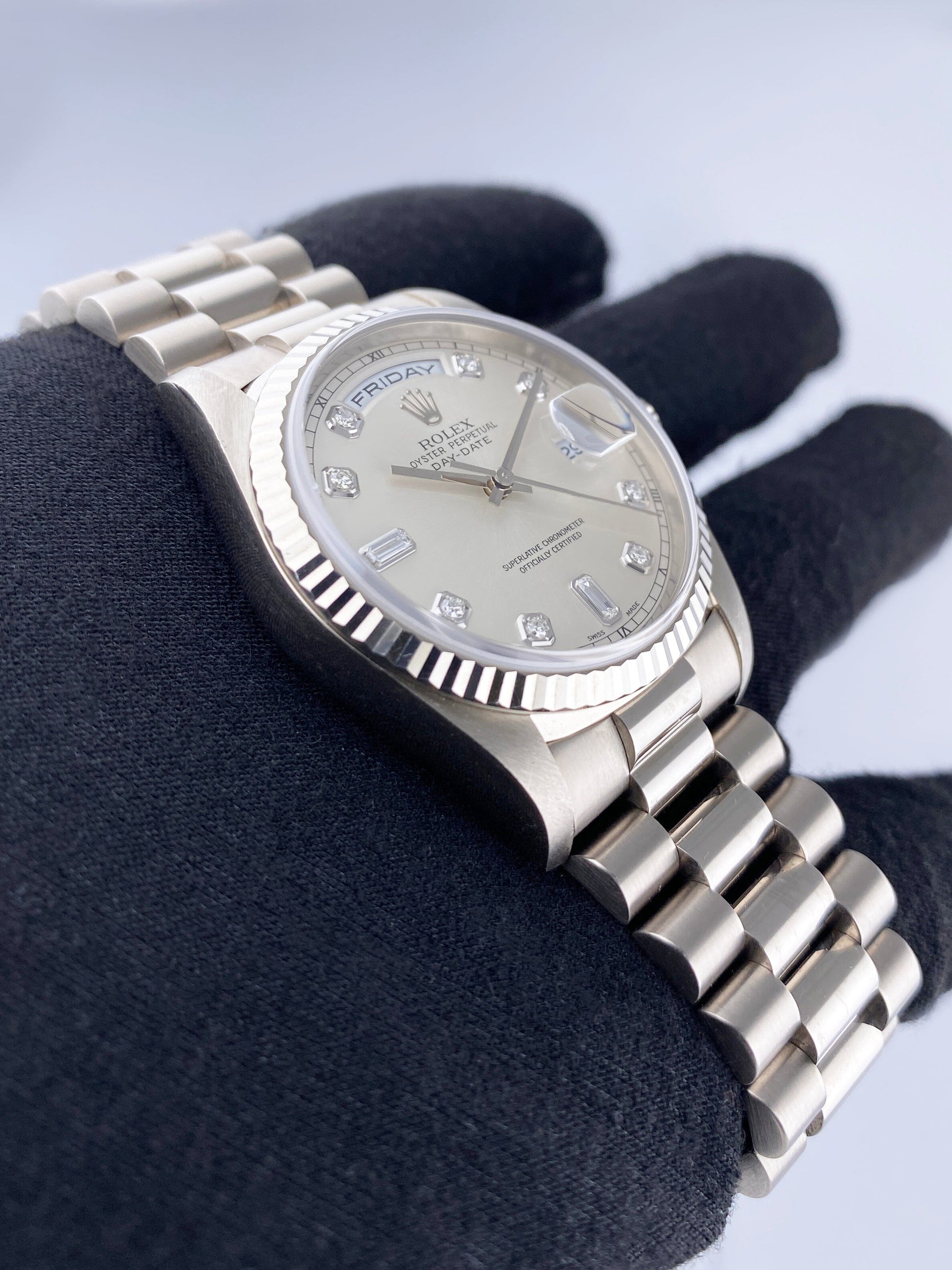 Rolex Day-Date 118239 Diamond Dial Mens Watch – Phigora