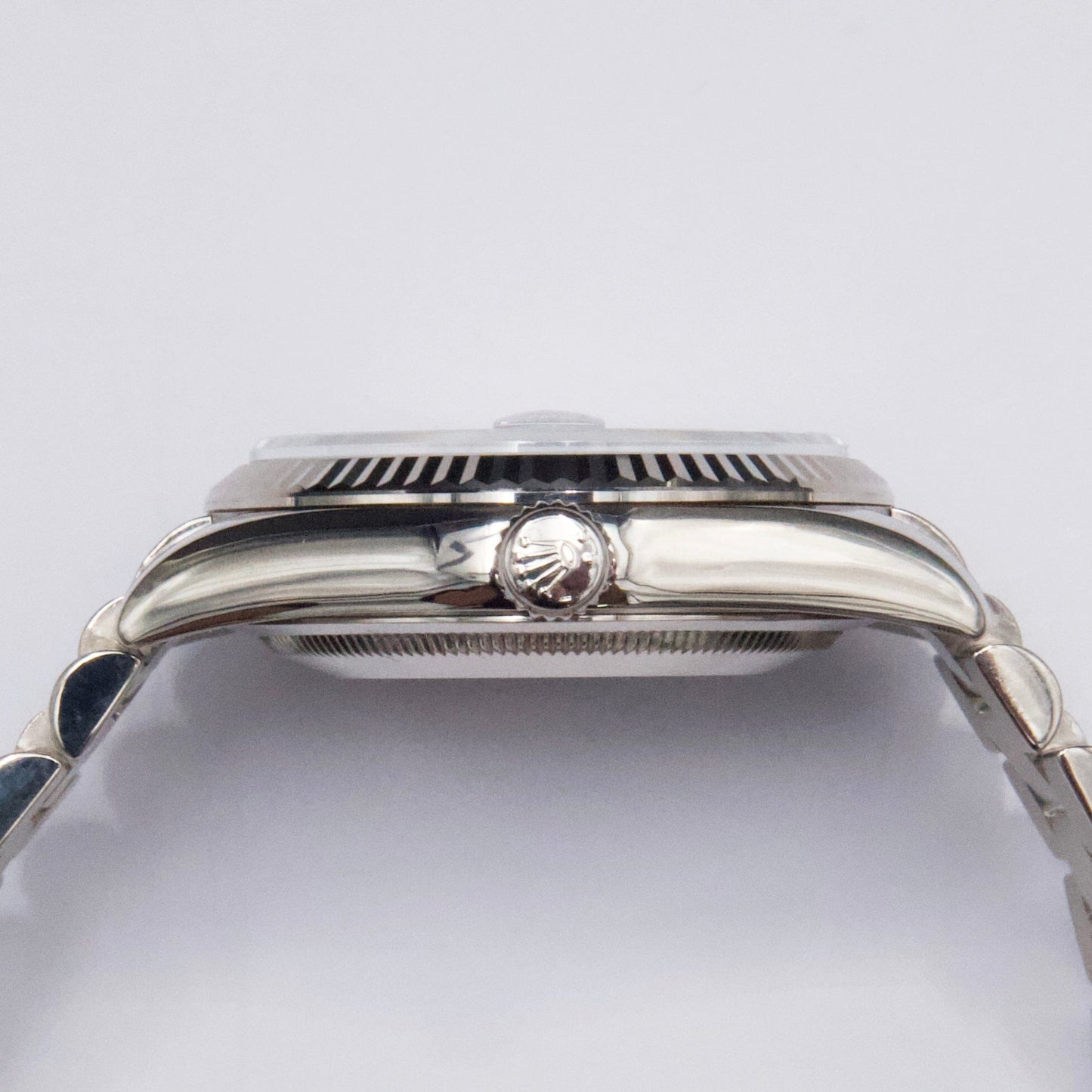 Rolex Day-Date 118239 Diamond Silver Dial Mens Watch Box Papers - Virtual