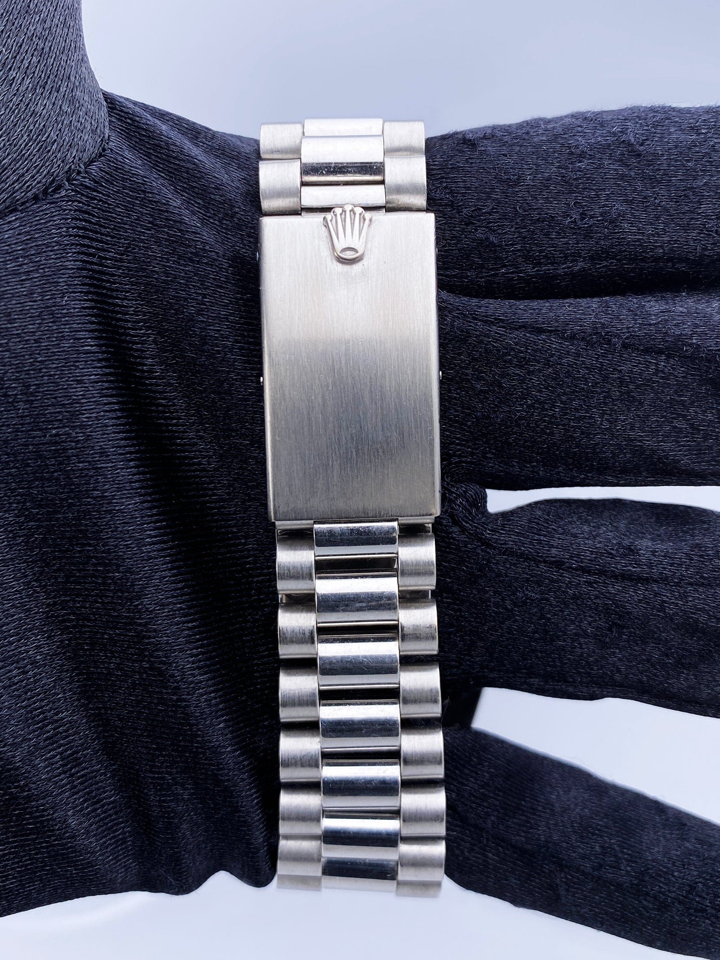 Rolex Day-Date 1803 Diamond 18K White Gold Mens Watch
