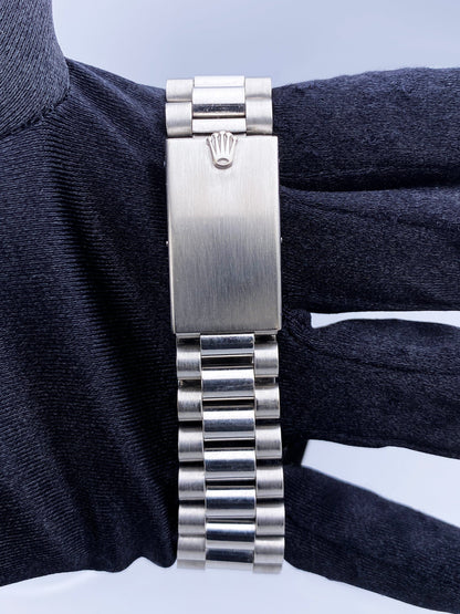 Rolex Day-Date 1803 Diamond 18K White Gold Mens Watch