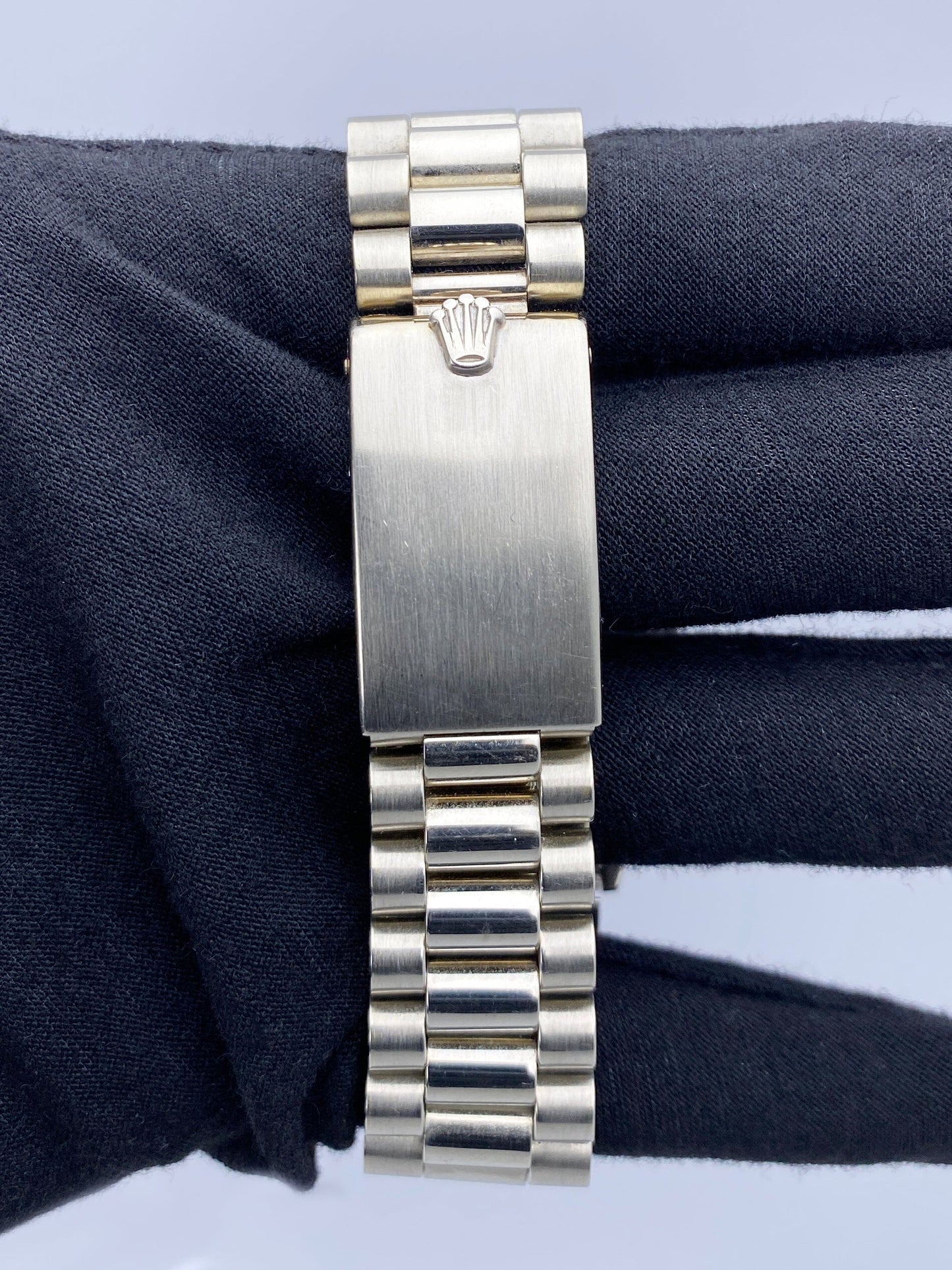 Rolex Day-Date 1803 Silver Dial 18K White Gold Mens Watch - Watches