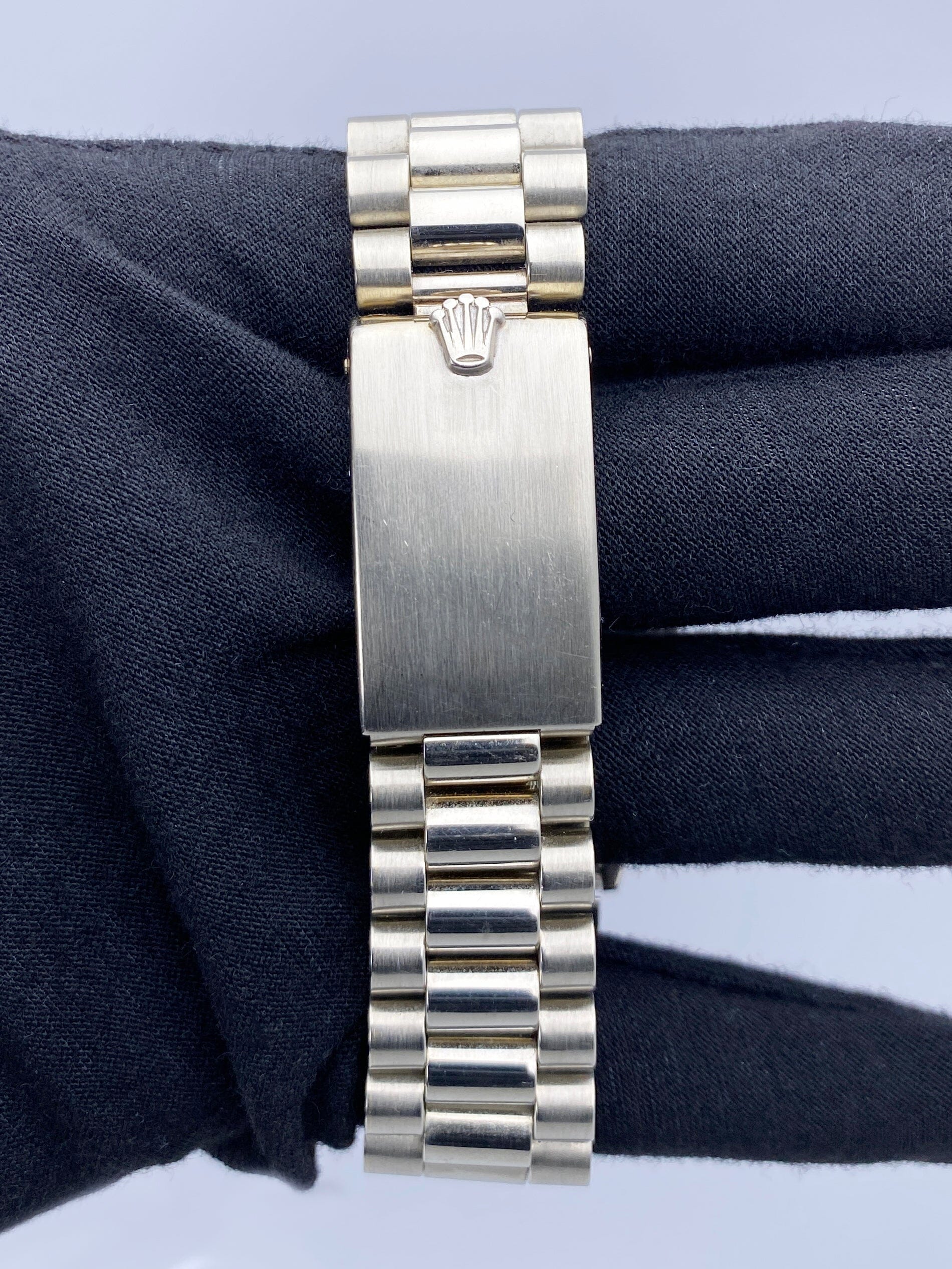 Rolex Day-Date 1803 Silver Dial 18K White Gold Mens Watch - Watches