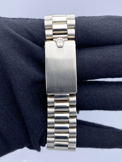 Rolex Day-Date 1803 Silver Dial 18K White Gold Mens Watch - Watches