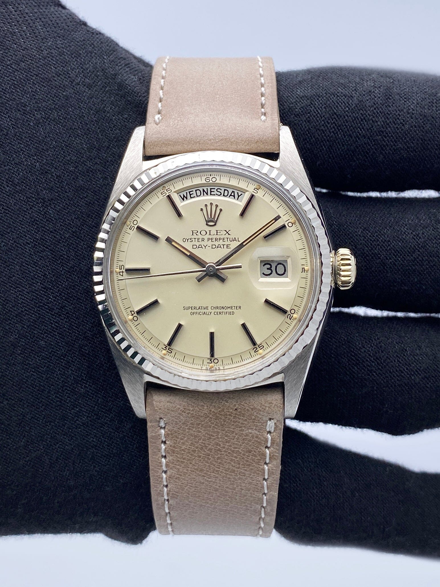 Rolex Day-Date 1803 Silver Dial Mens Watch - Watches