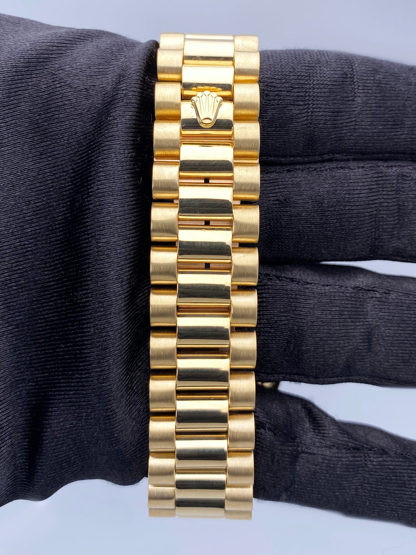 Rolex Day Date 18038 Diamond Dial Mens Watch