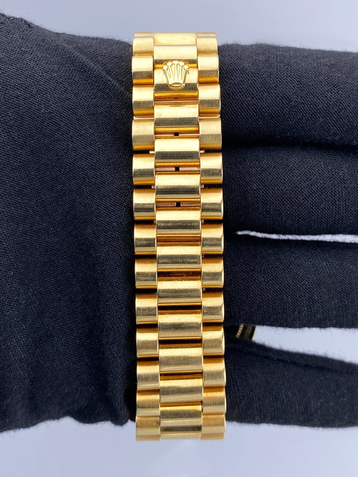 Rolex Day Date 18038 Diamond OxBlood Stella Dial Mens Watch - Watches