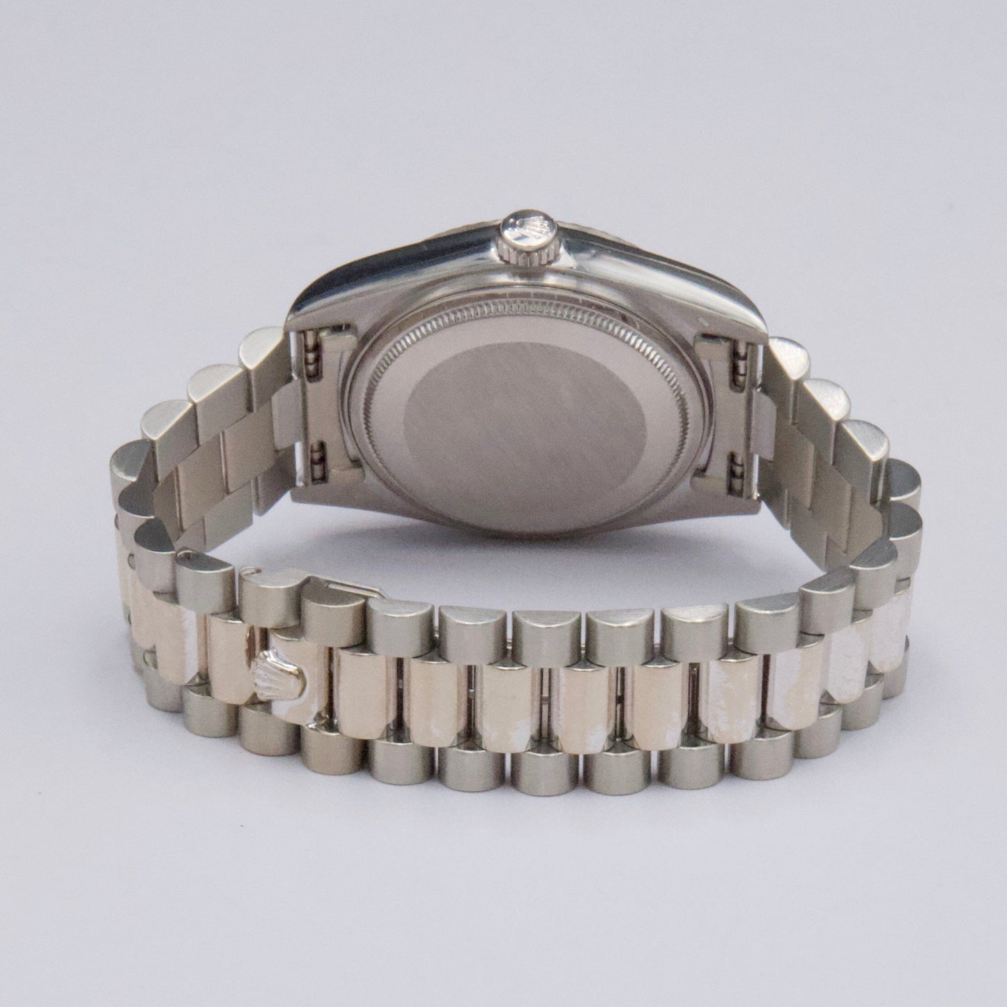 Rolex Day-Date 18039 Blue Dial 18K White Gold Mens Watch - Watches