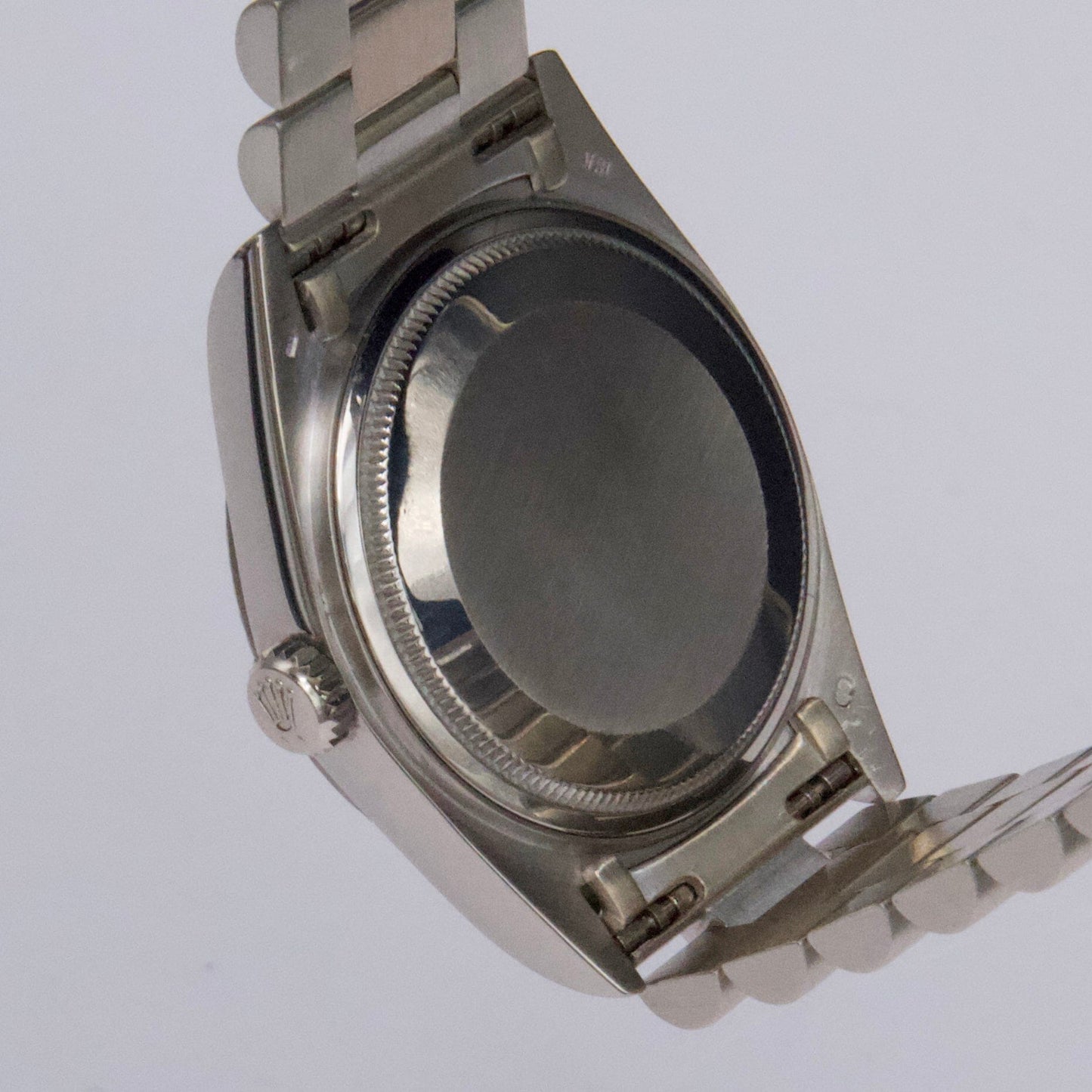 Rolex Day-Date 18039 Blue Dial 18K White Gold Mens Watch - Watches