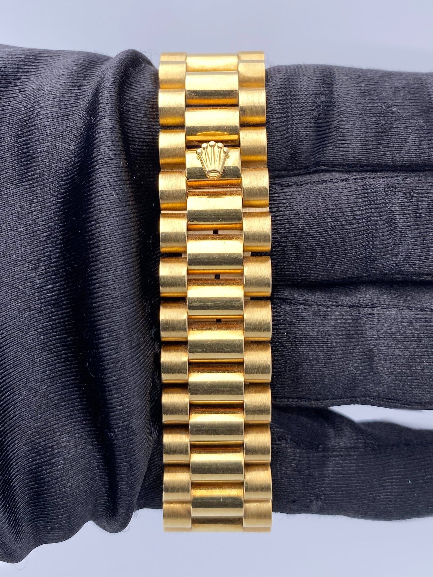 Rolex Day-Date 18208 Ferrite Dial Yellow Gold Mens Watch Box Papers - Watches