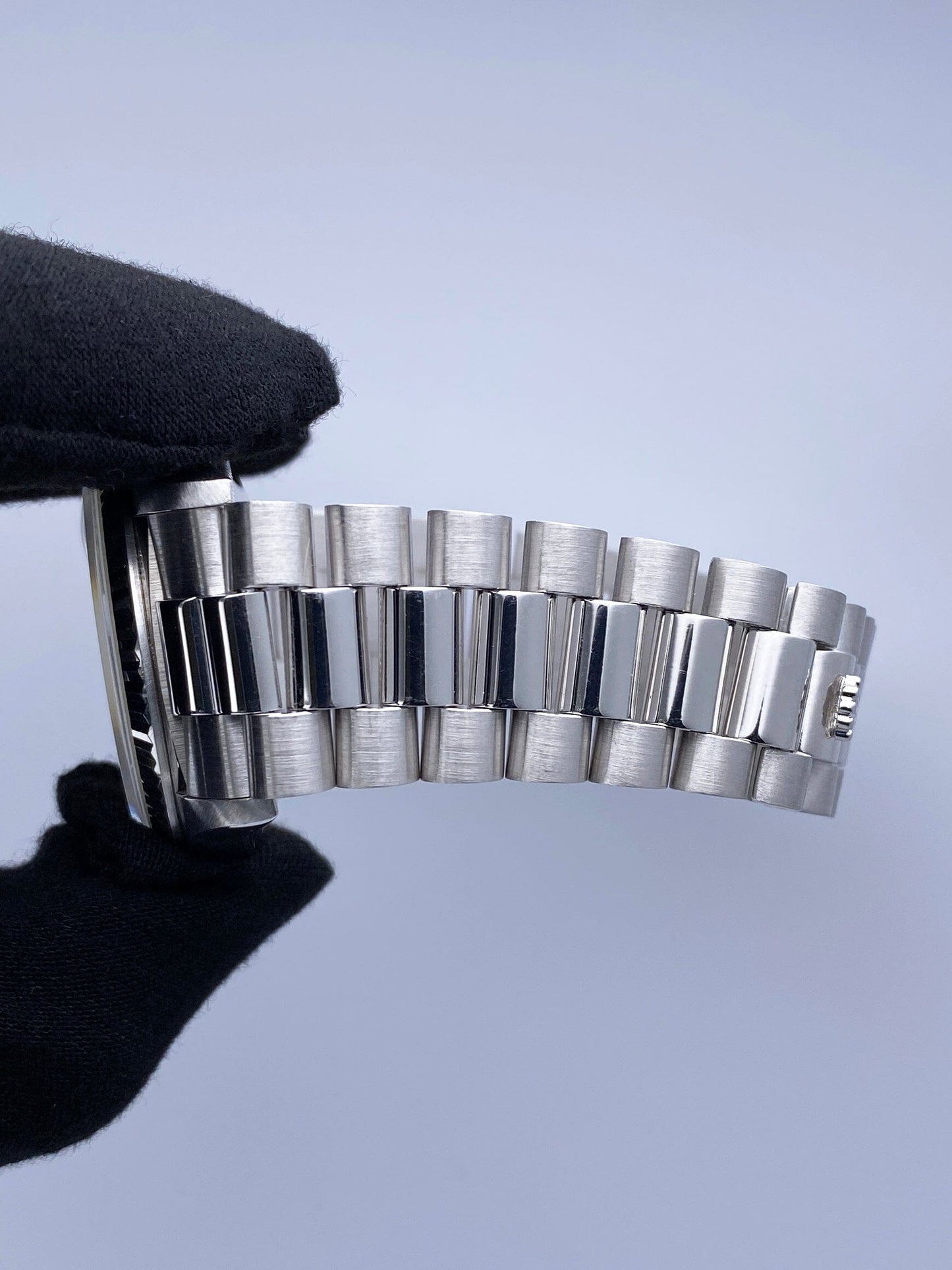 Rolex Day-Date 18239 Anniversary Diamond Dial Mens Watch Box Papers - Watches