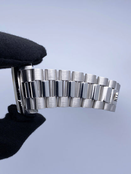 Rolex Day-Date 18239 Anniversary Diamond Dial Mens Watch Box Papers - Watches
