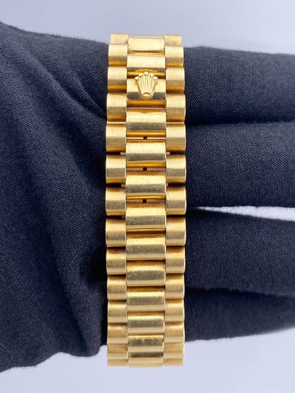 Rolex Day Date 18388 Diamond Dial 18K Yellow Gold Mens Watch - Watches
