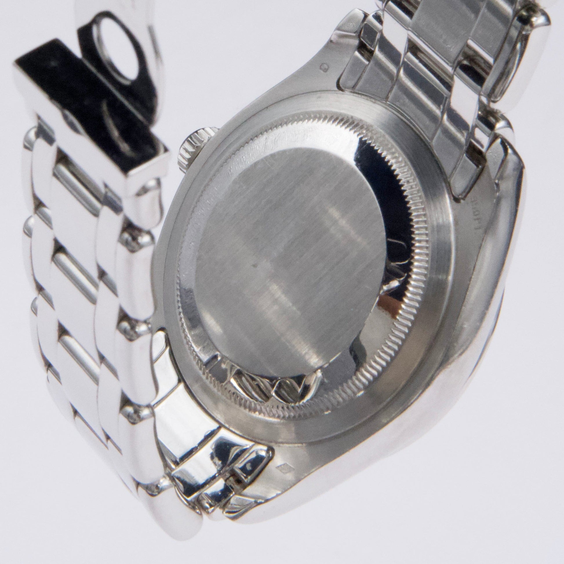 Rolex Day Date 18946 Diamond MOP Dial Platinum Watch - Watches