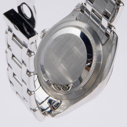 Rolex Day Date 18946 Diamond MOP Dial Platinum Watch - Watches