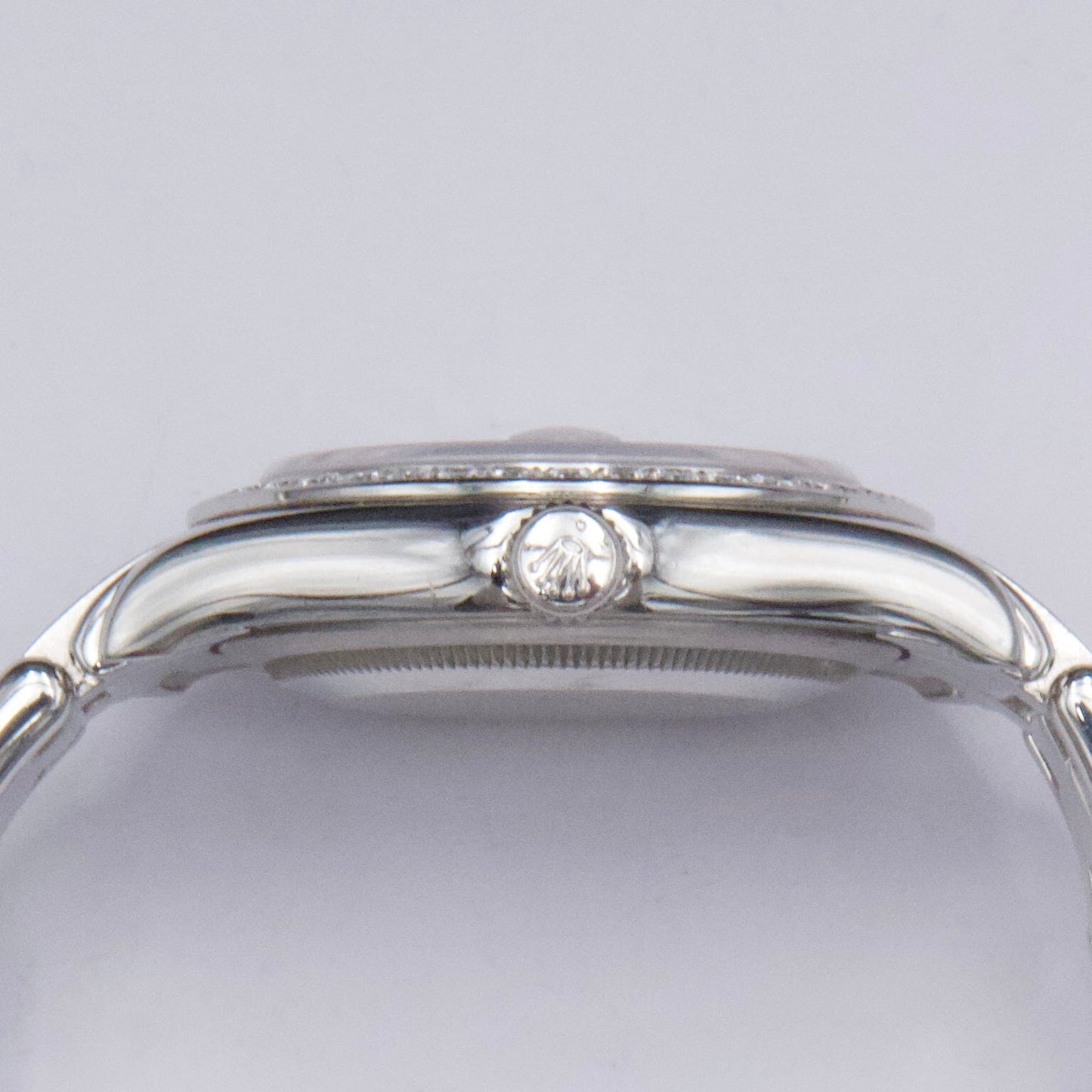 Rolex Day Date 18946 Diamond MOP Dial Platinum Watch - Watches