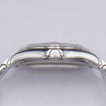 Rolex Day Date 18946 Diamond MOP Dial Platinum Watch - Watches