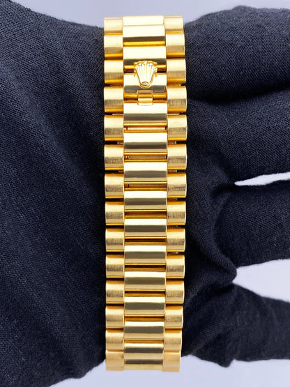 Rolex Day-Date 228238 Diamond Champagne Dial Mens Watch Box Papers - Watches