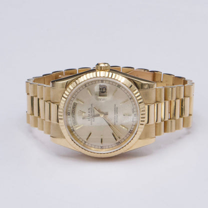 Rolex Day-Date President 118238 Champagne Dial Mens Watch Box Papers - Virtual