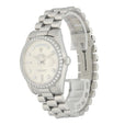 Rolex Day-Date President 18346 Platinum Diamond Mens Watch - Wristwatch