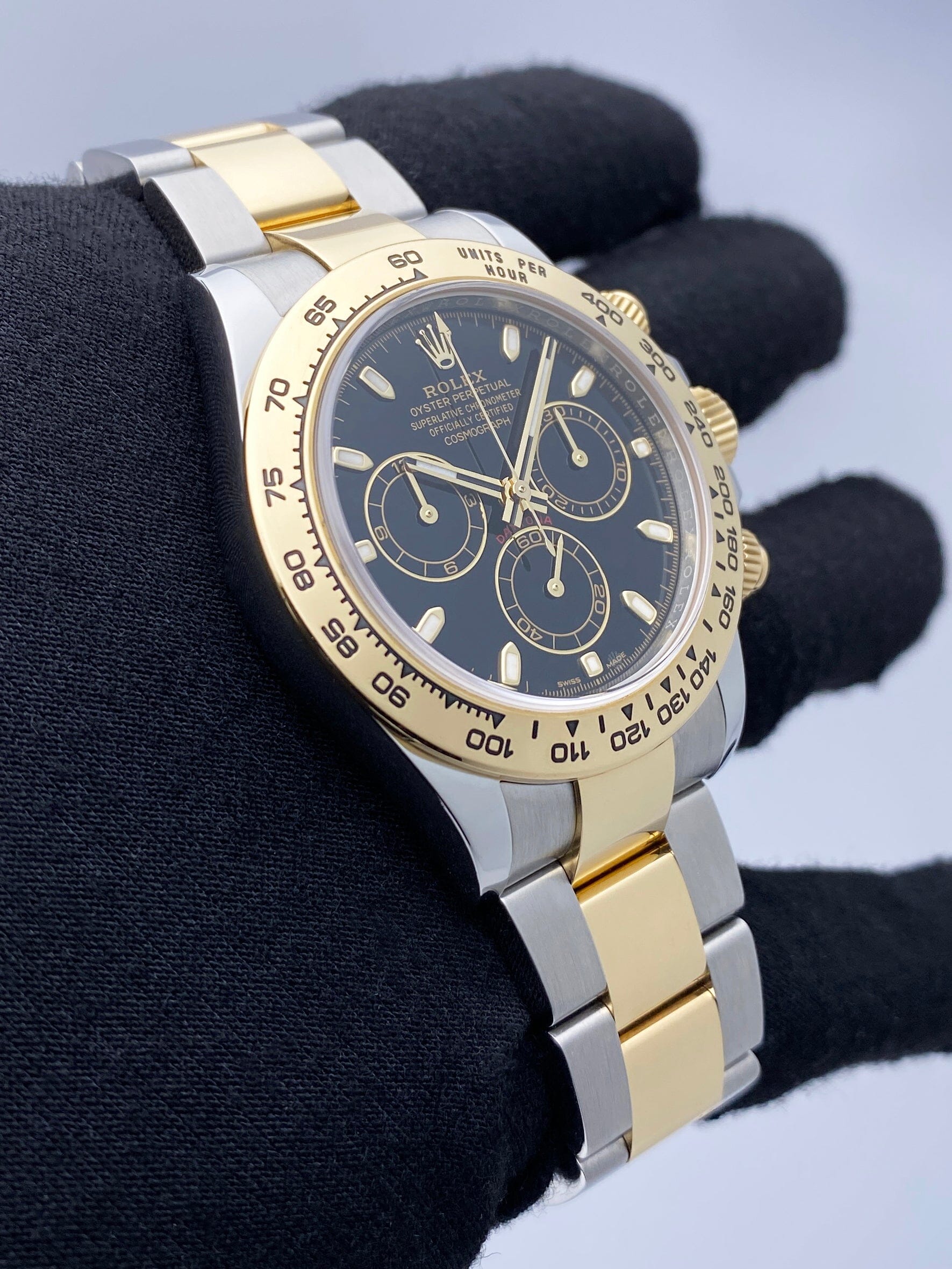 Rolex Daytona 116503 Two Tone Black Dial Mens Watch – Phigora
