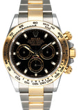 Rolex Daytona 116503 Two Tone Black Dial Mens Watch Box Papers - Watches