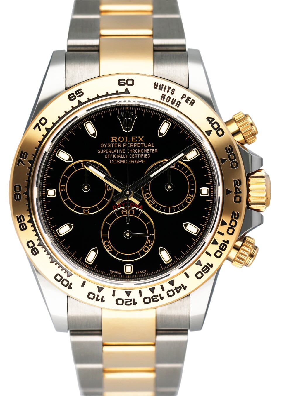Rolex Daytona 116503 Two Tone Black Dial Mens Watch Box Papers - Watches