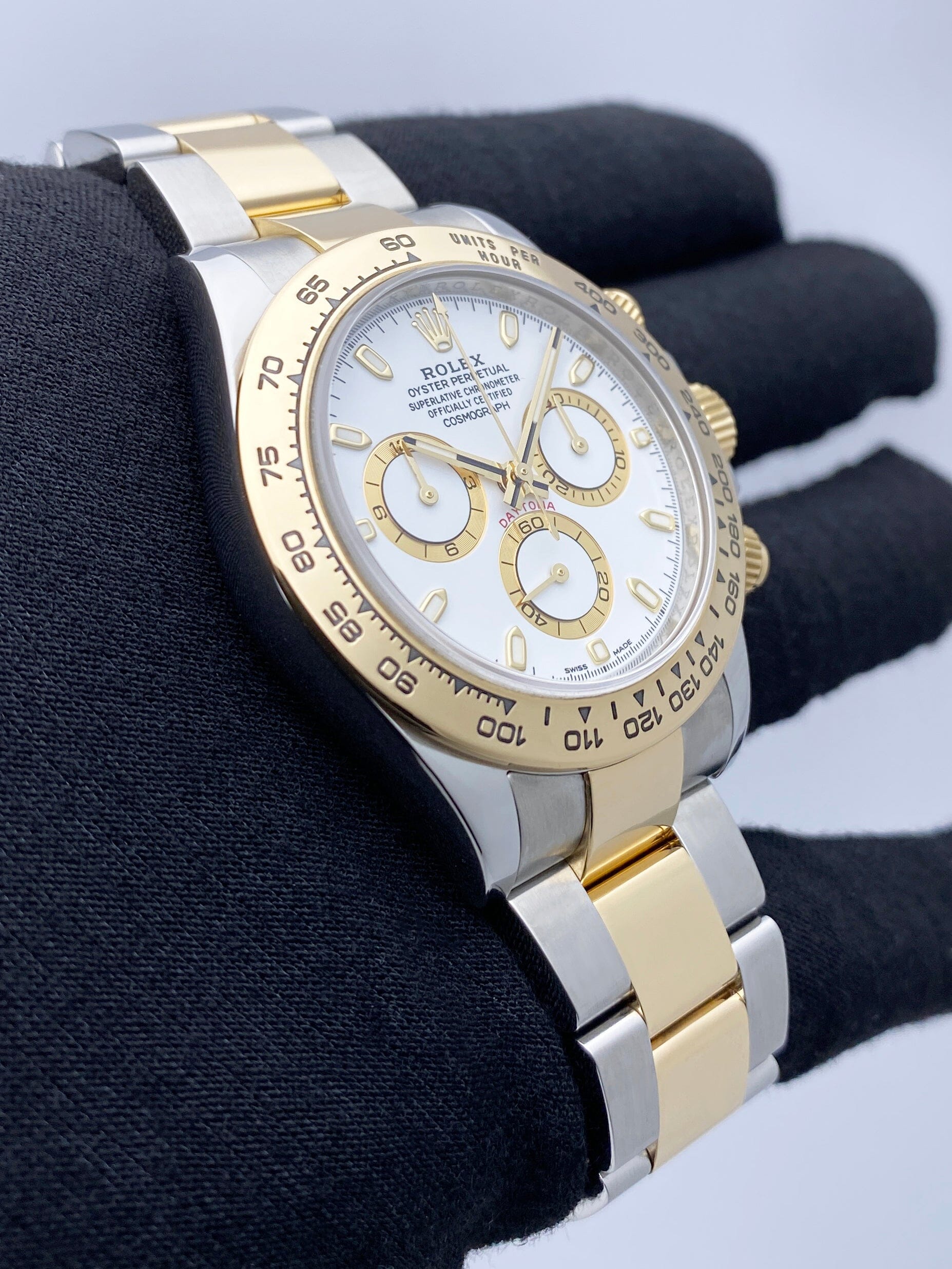 Rolex Daytona 116503 White Dial Two Tone Mens Watch Box – Phigora