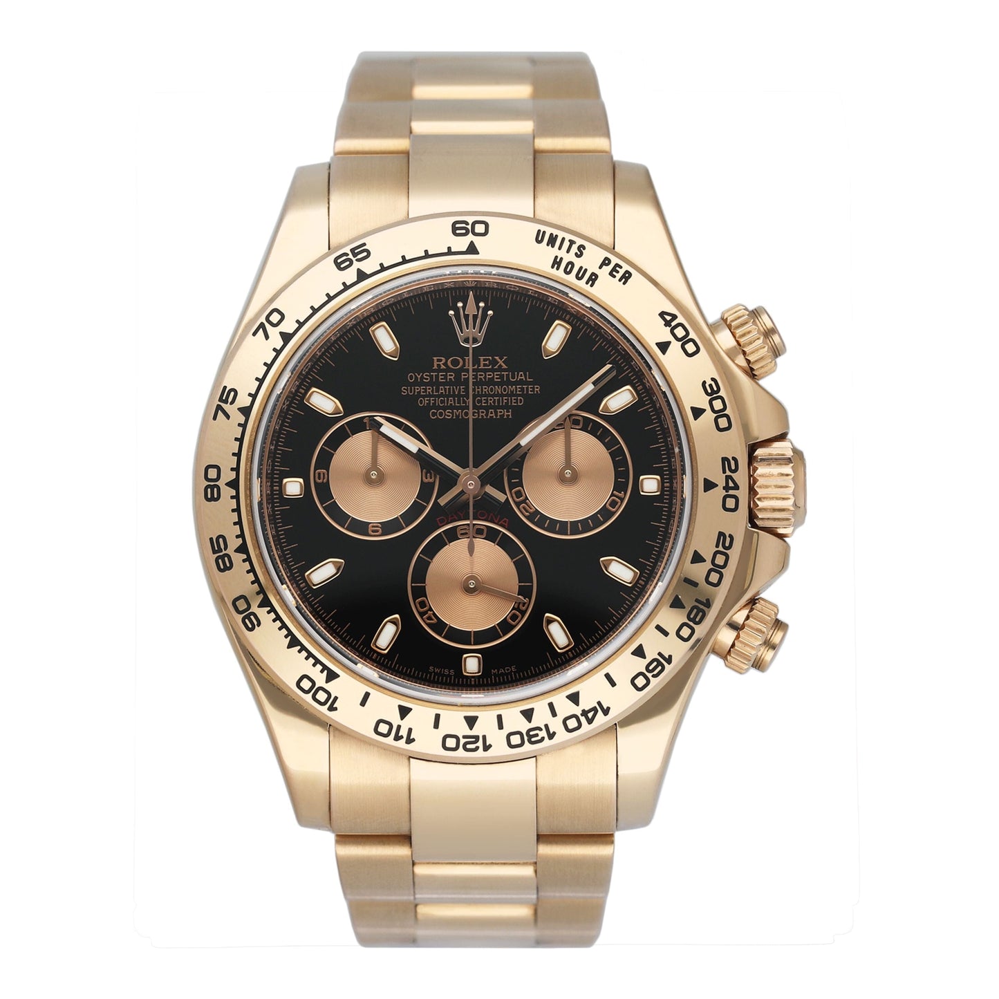 Rolex Daytona 116505 ’First Series’ Black Dial Mens Watch Box Papers - Watches
