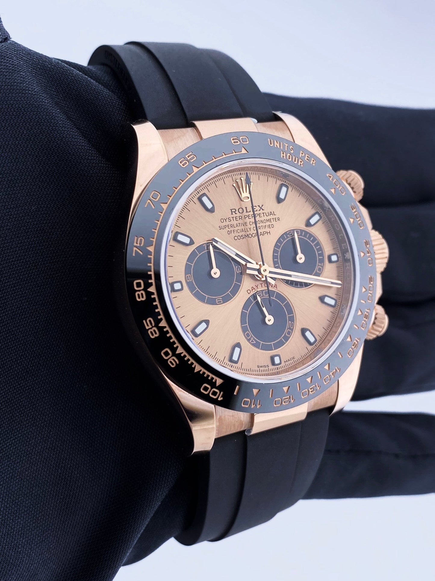 Rolex Daytona 116515LN 18K Rose Gold Pink Dial Mens Watch Box Papers - Virtual