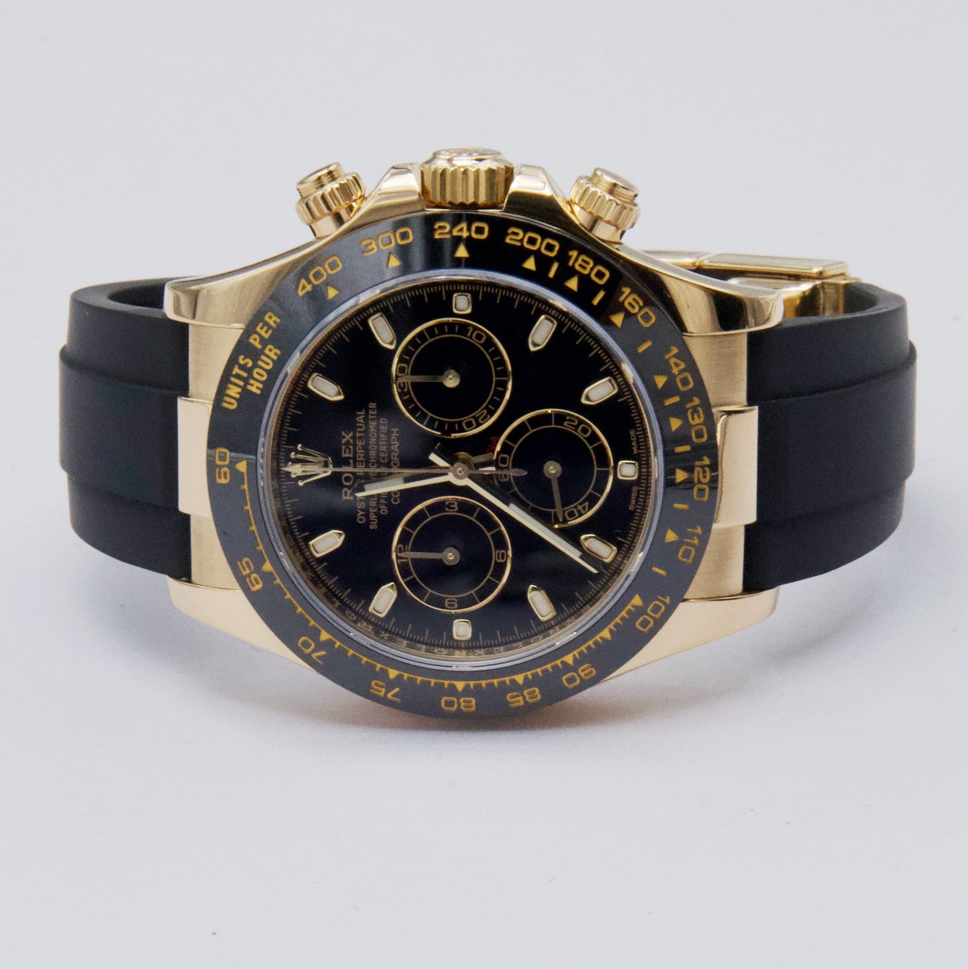 Rolex Daytona 116518LN Black Dial Mens Watch Box Papers - Watches