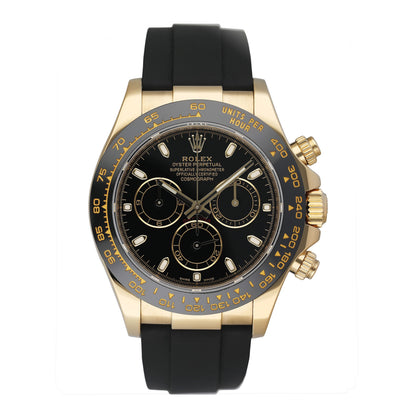Rolex Daytona 116518LN Black Dial Mens Watch Box Papers - Watches