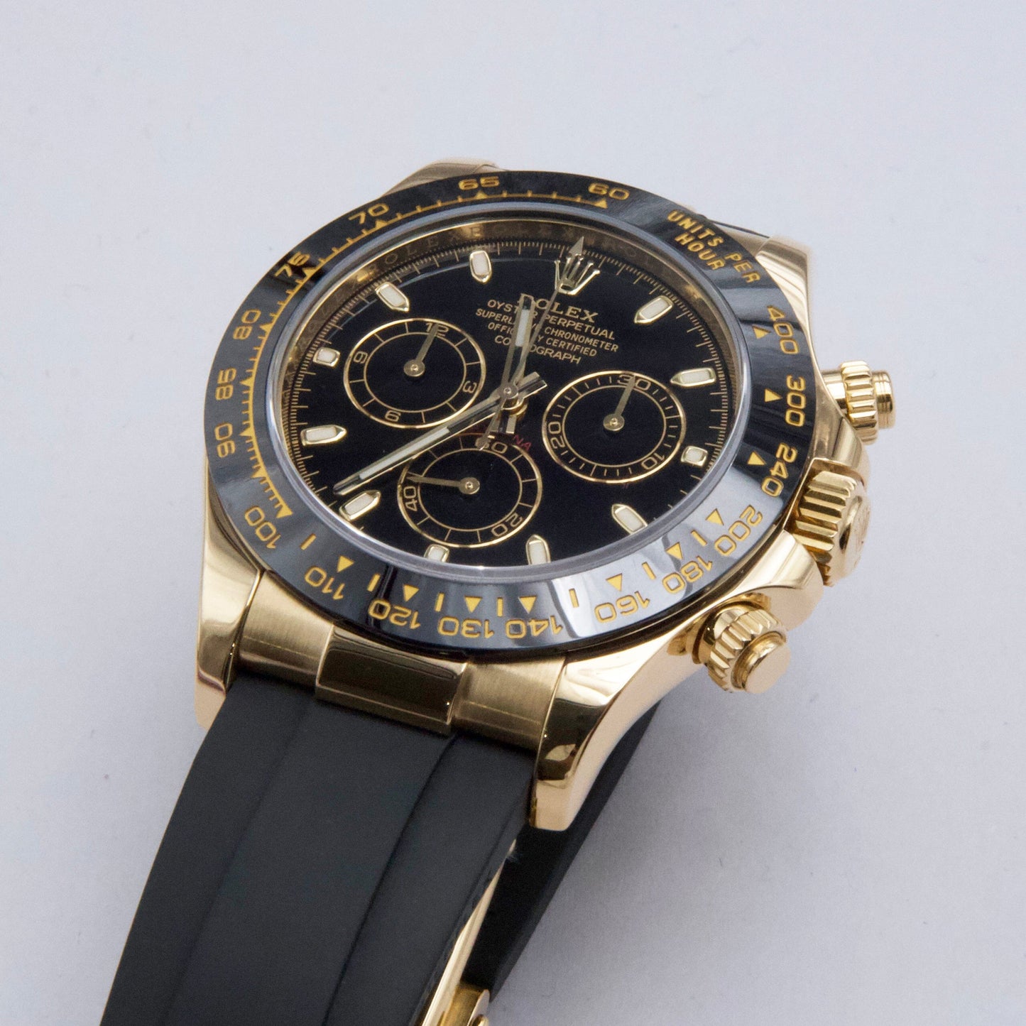Rolex Daytona 116518LN Black Dial Mens Watch Box Papers - Watches