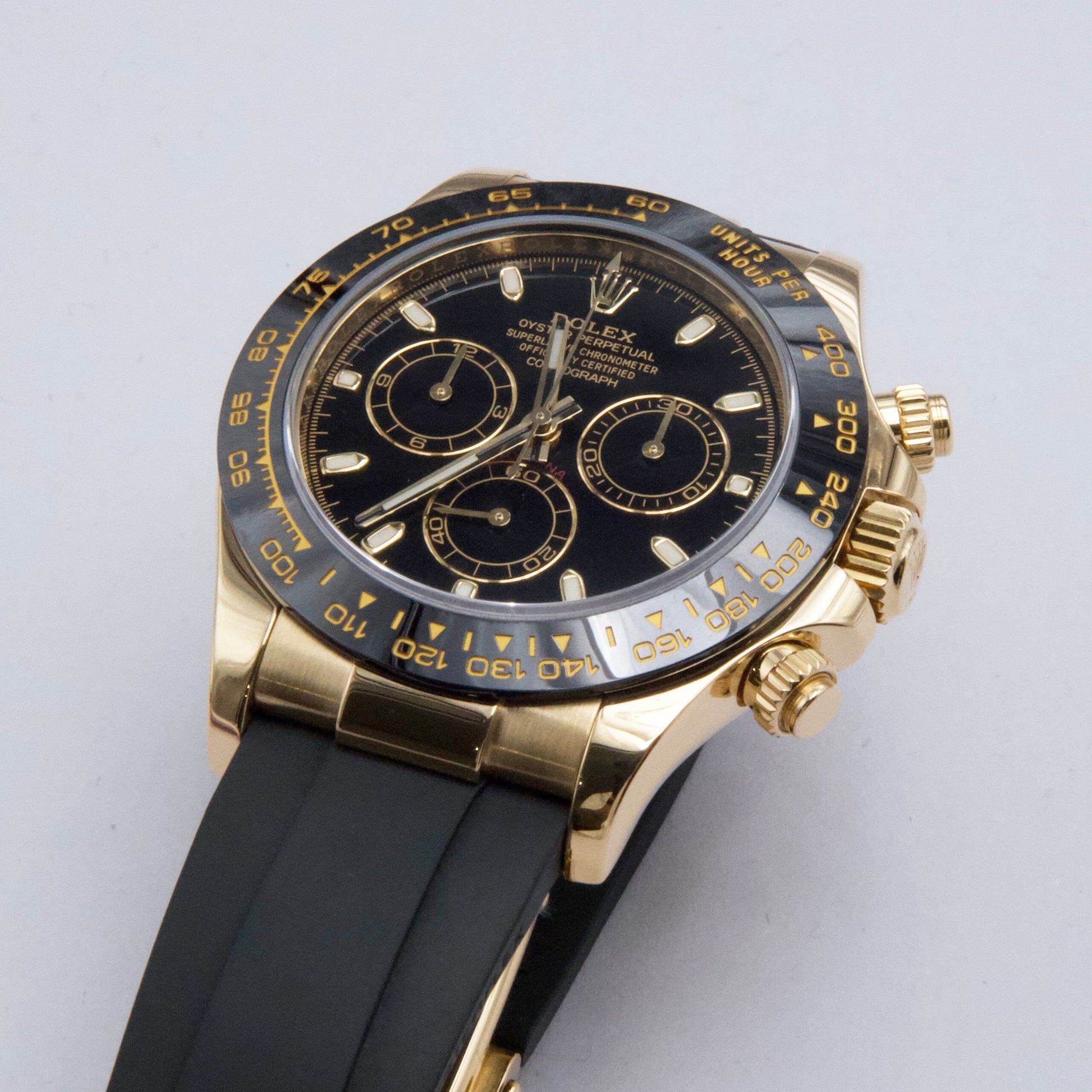 Rolex Daytona 116518LN Black Dial Mens Watch Box Papers - Watches