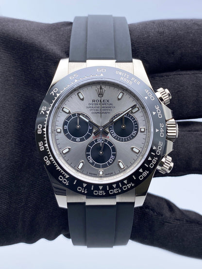 Rolex Daytona 116519LN White Gold Mens Watch Box Papers - Watches
