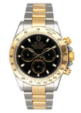 Rolex Daytona 116523 Black Dial Two-Tone Mens Watch - Watches