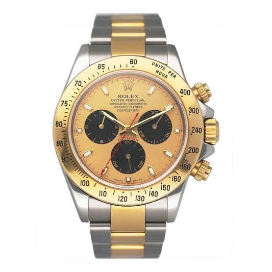 Rolex Daytona 116523 Champagne Dial Two-Tone Mens Watch