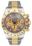Rolex Daytona 116523 Dark Crystal MOP Dial Mens Watch Box Papers - Virtual