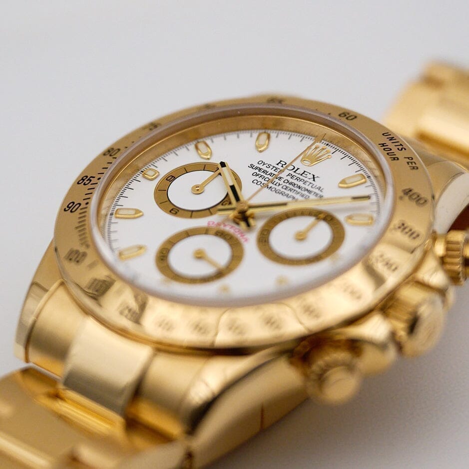 Rolex Daytona 116528 White Dial Mens Watch - Watches