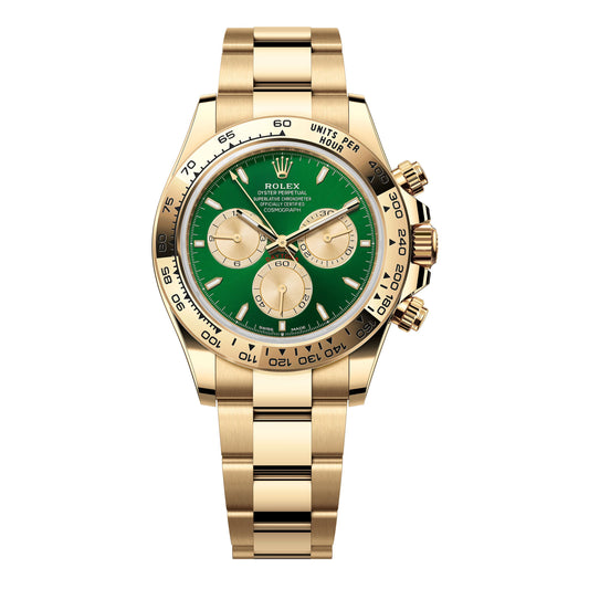 Rolex Daytona 126508 Green Dial Mens Watch Box Papers