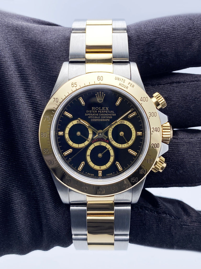 16523 Rolex Daytona 16523 Zenith Black Dial