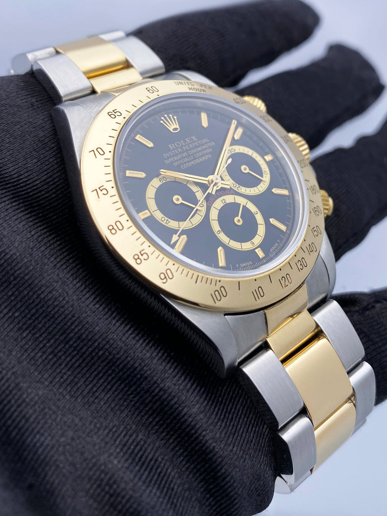 Rolex Daytona 16523 Zenith Black Dial 