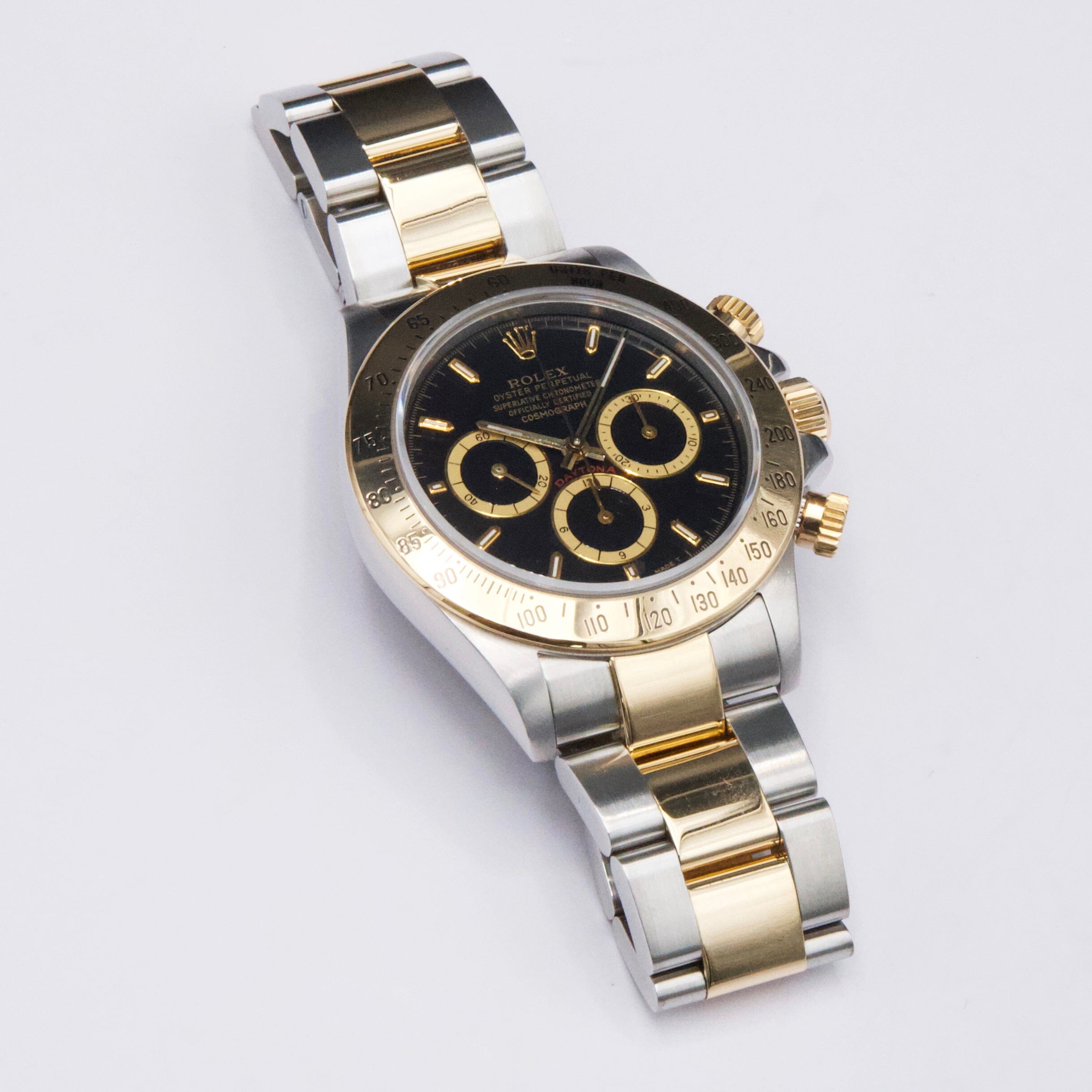 Rolex Daytona 16523 Zenith Black Dial 