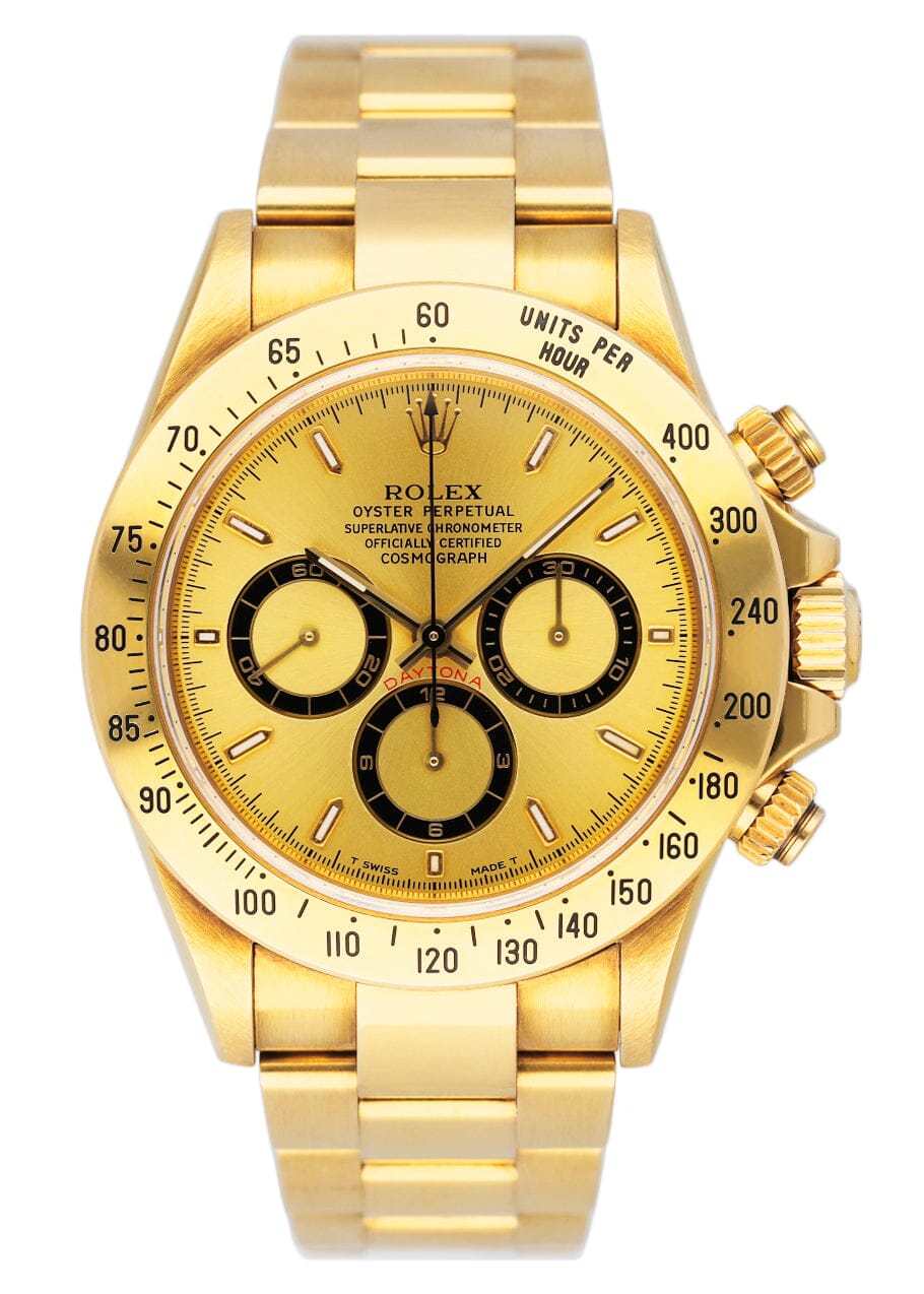 Rolex Daytona 16528 Zenith Champagne Dial Mens Watch - Watches