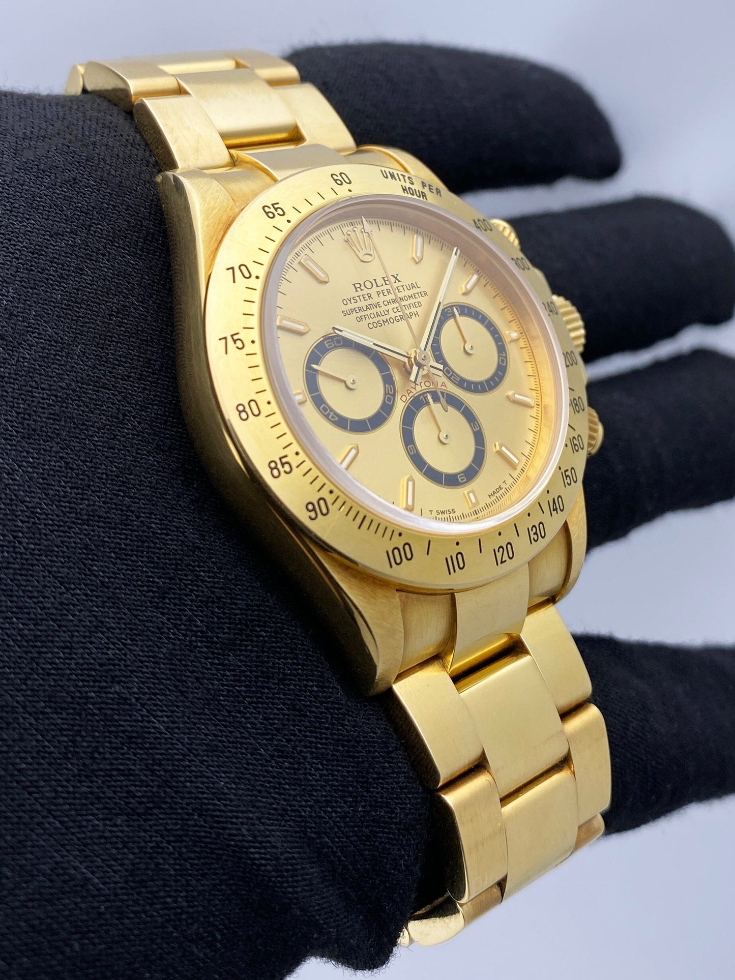 Rolex Daytona 16528 Zenith Champagne Dial Mens Watch - Watches