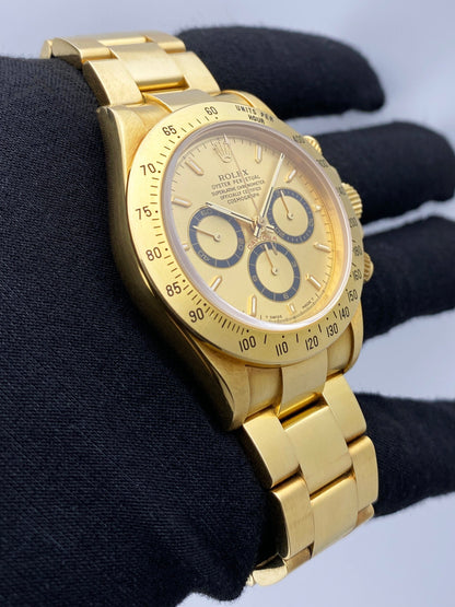 Rolex Daytona 16528 Zenith Champagne Dial Mens Watch - Watches