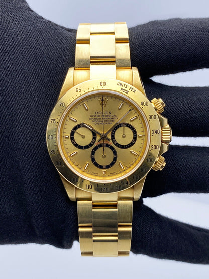 Rolex Daytona 16528 Zenith Champagne Dial Mens Watch - Watches