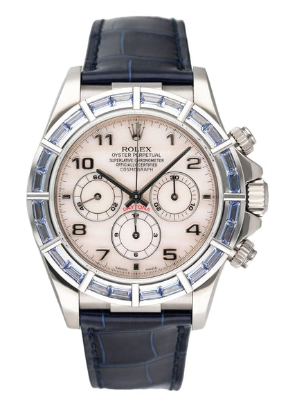 Rolex Daytona 16589 SACI White Gold Watch - Watches
